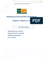 Cuestionario - Evaluación - Tomo - Ii Corredor Seguros 2022-2023