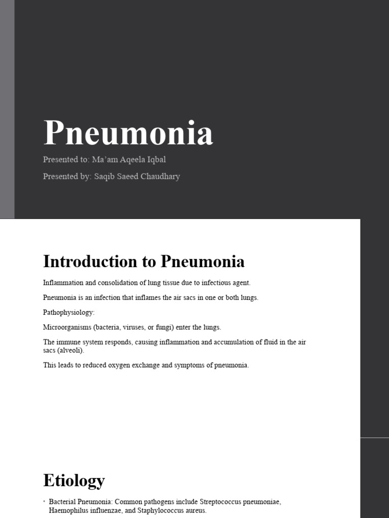 Pneumonia PDF