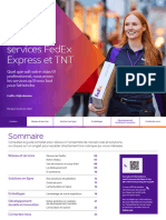 Guide Des Services Fedex Express Et TNT