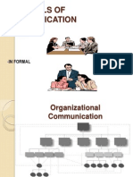 Channels of Communication: Formal