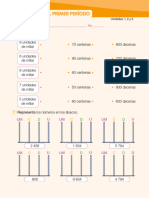 Evaluación Del Primer Periodo. 3 Primaria. Santillana.