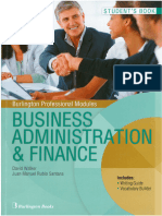 Business Administration and Finance