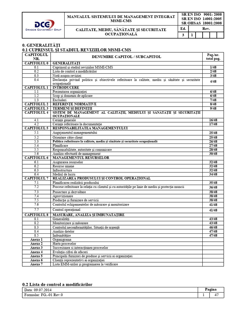 Manual SMI Rev. 1 | PDF