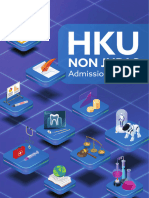 HKU Non JUPAS Admissions 2022