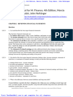 Solution Manual For M Finance 4th Edition Marcia Cornett Troy Adair John Nofsinger