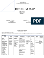 Curriculum Map Mapeh 9