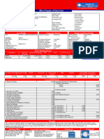 Bill of Supply of Electricity