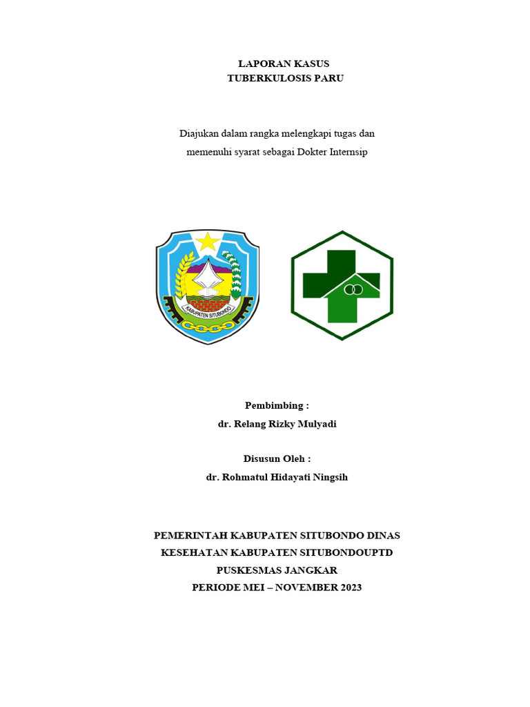 Laporan Kasus PKM TB DR Hida PDF