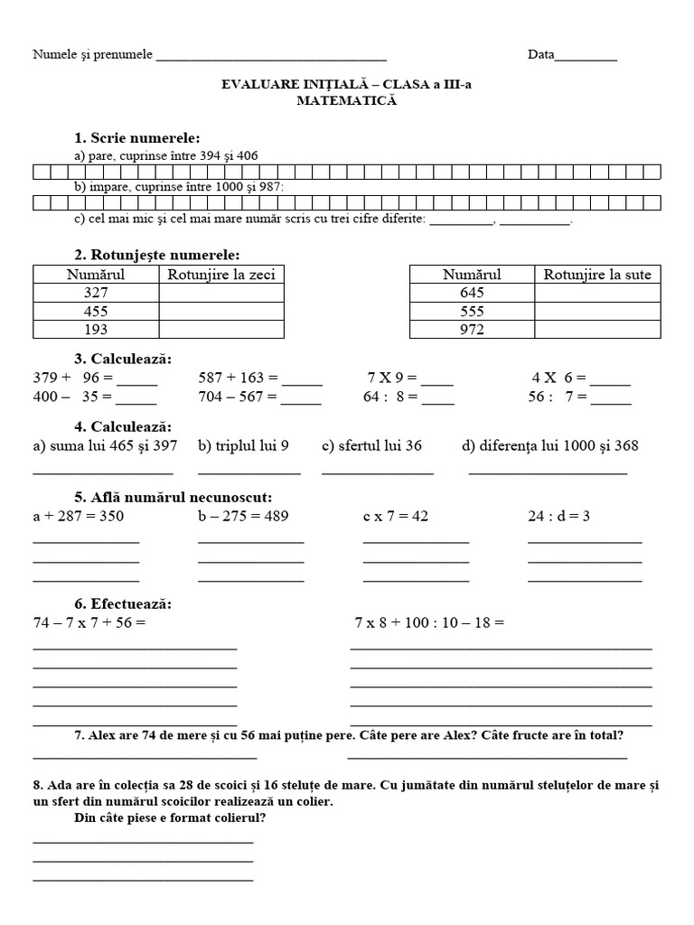 0 Mate - Test Initial | PDF