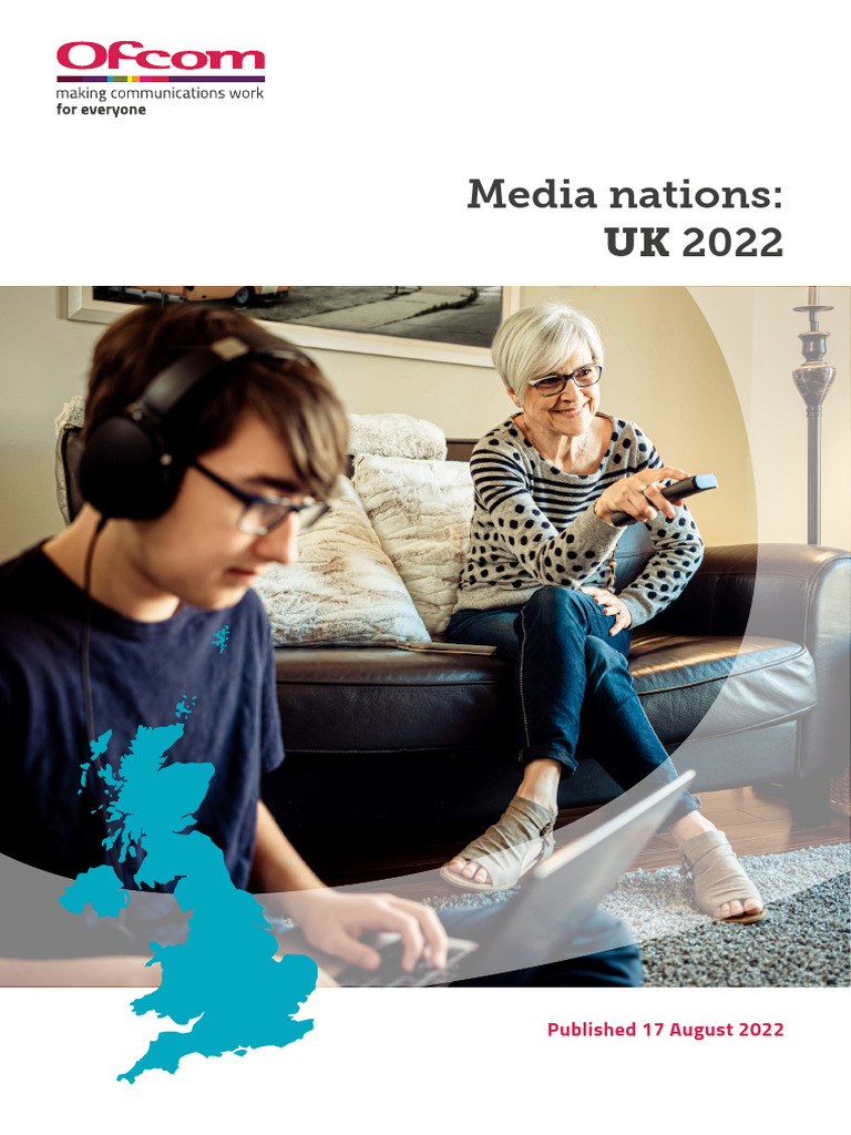 Media Nations Report 2022 PDF Cost Of Living Video On Demand