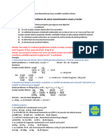 202011u6.l1. Probleme de Calcul Stoechiometric Masic Si Molar PDF