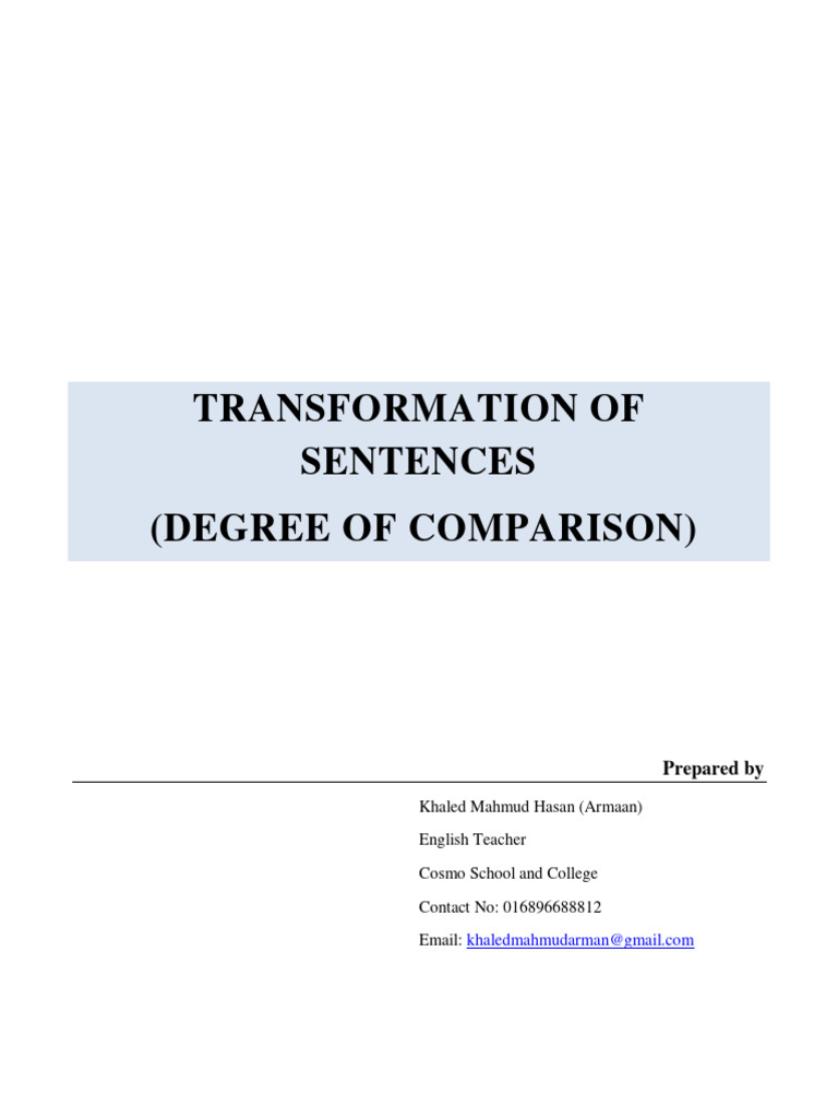 DEGREES OF COMPARISON PDF visual data 4