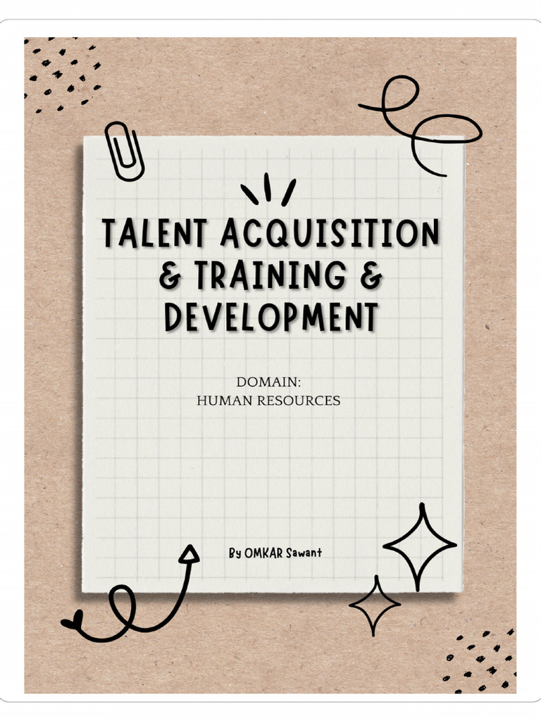 Talent Acquisition & Training & Development PDF