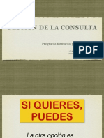 Gestion de La Consulta