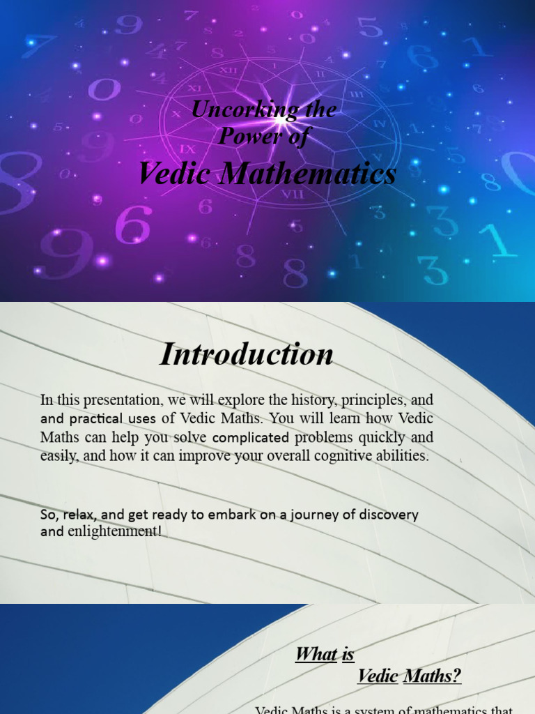 Vedic Mathematics Pdf Mathematics Vedas