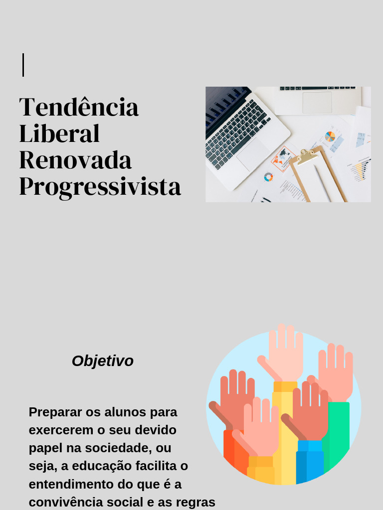 Tendência Liberal Renovada Progressivista | PDF | Aprendizado | Sociologia
