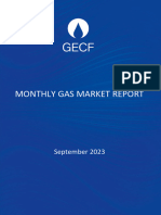 GECF - Monhty Gas Market September 2023