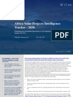 Africa Solar Projects Intelligence Track Till 2030
