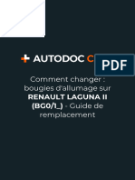 Comment Changer - Bougies D'allumage Sur RENAULT LAGUNA II (BG0 - 1 - ) - Guide de Remplacement