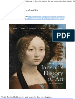 Solution Manual For Jansons History of Art 8th Edition Davies Denny Hofrichter Jacobs Roberts Simon