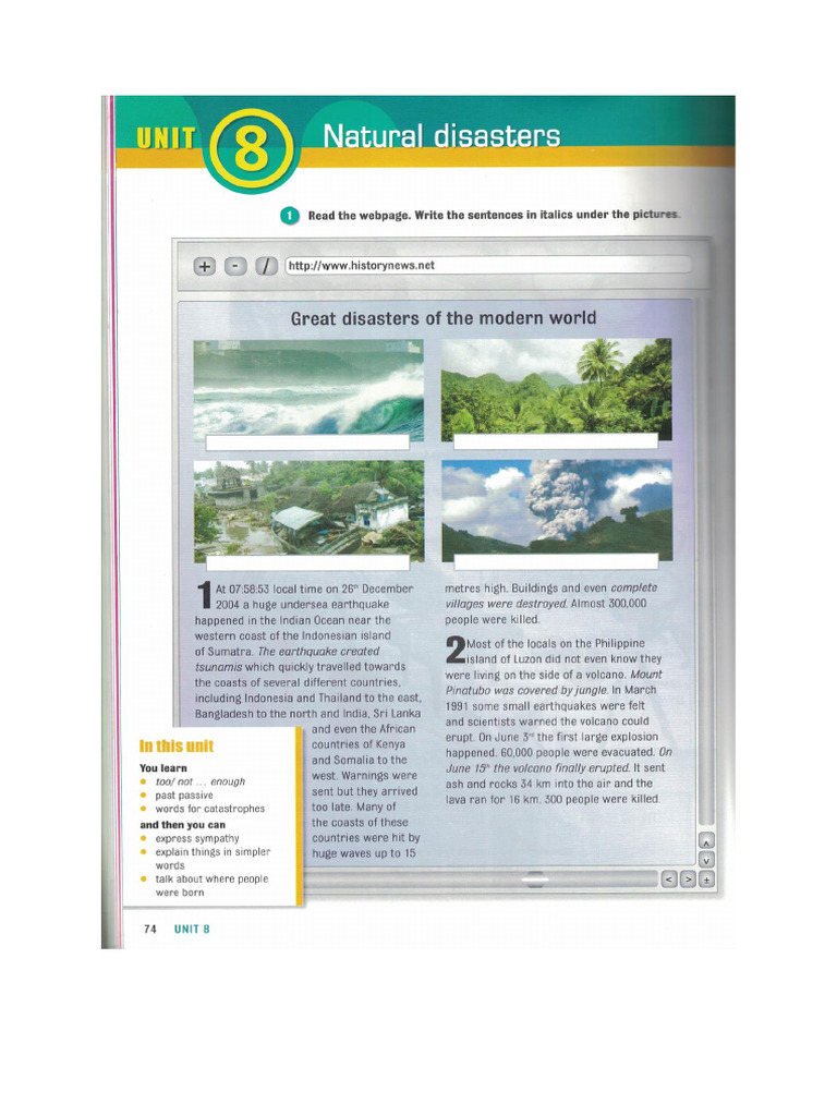 More!3 Unit 8 - 12 + Word List | PDF