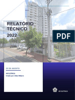 Documento de Relatorio Edificio Varandas de Vila Branca Painel de Comando Eletrico