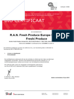 Cert - EU - BIO - Certificaat Bio Freshi