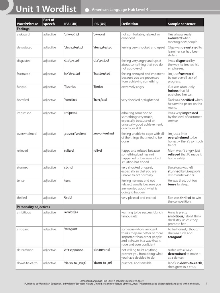 Vocabulary Hub 13 PDF Physical Fitness Obesity