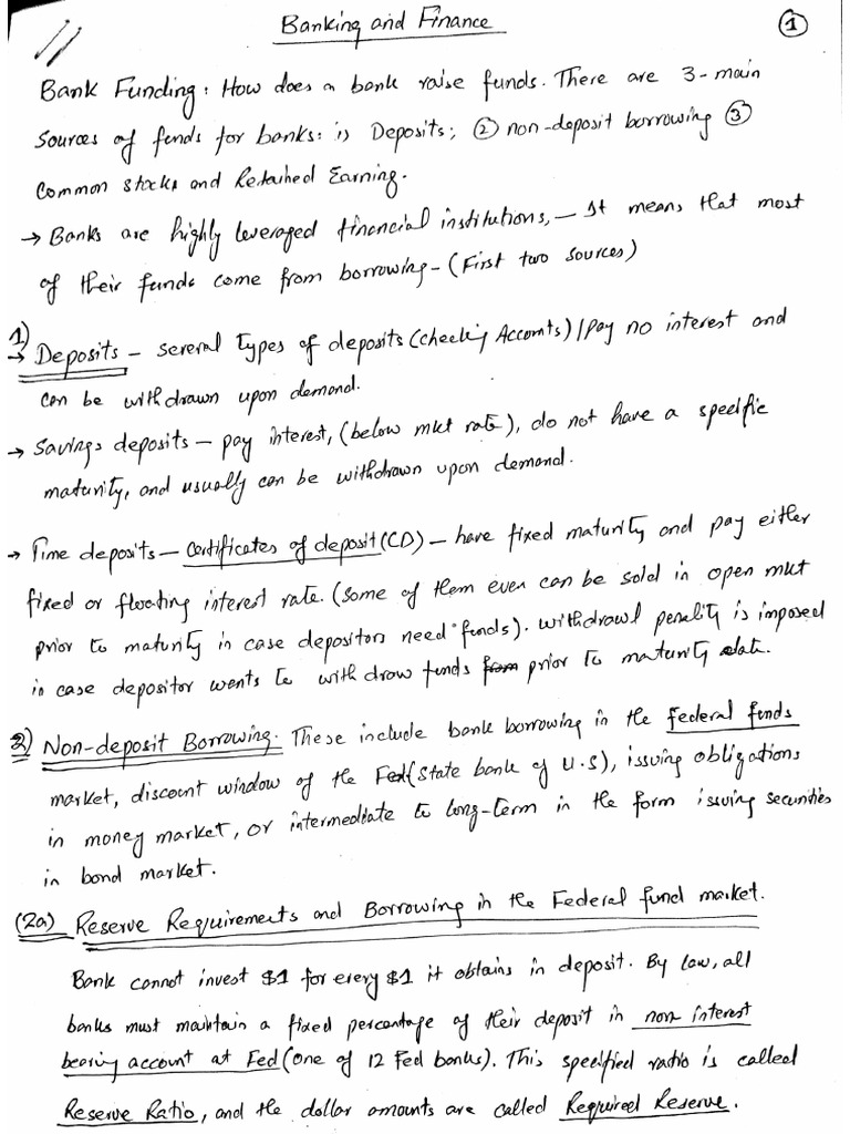 Money and Banking Notes1 PDF