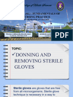 Donning and Removing Sterile Gloves