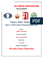 U17 Tripura State Selection Prospectus 2023