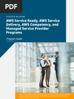 Program Guide - AWS Service Ready, AWS Service Delivery, AWS Competency, and AWS Managed Service Provider (MSP) Program