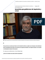Juan Grompone - Necesitás Que Gobiernos de Izquierda y de Derecha Se Alternen - Semanario Voces