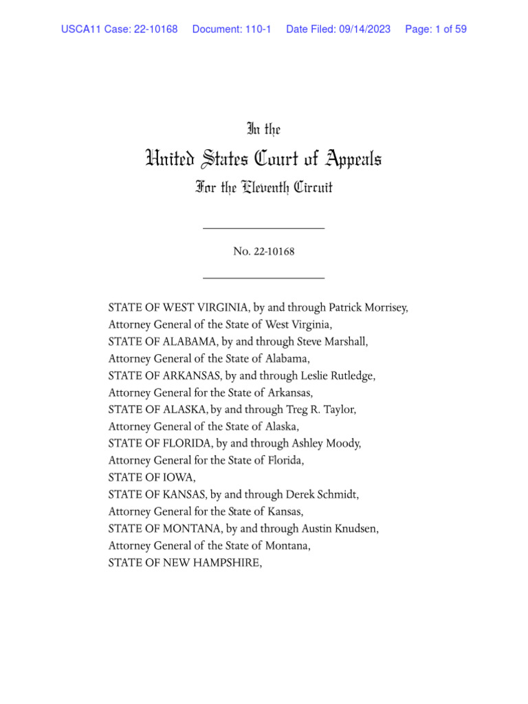 American Rescue Plan Act Case PDF United States Courts Of Appeals United States Federal Courts
