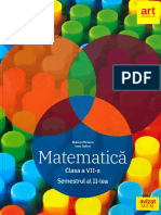 Culegere Matematica Art VII A Sem II