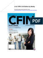 Solution Manual For Cfin 3 3rd Edition by Besley