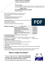 Microbiological Production of SCP