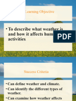 What Is Weather Presentation