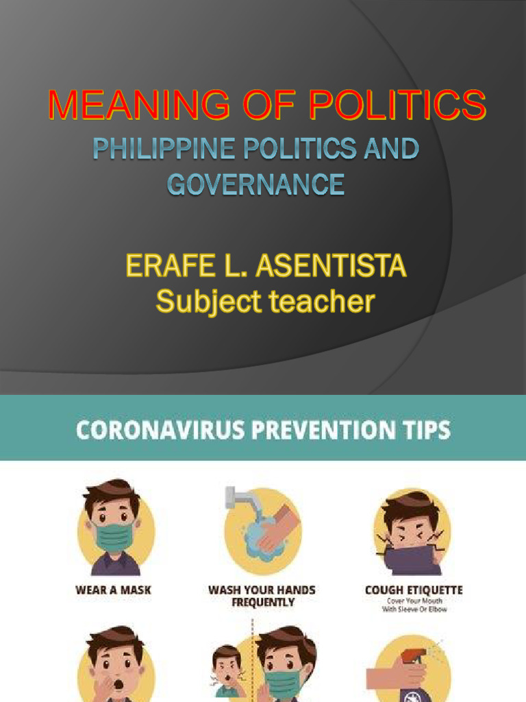 What Is Traditional Meaning Of Politics