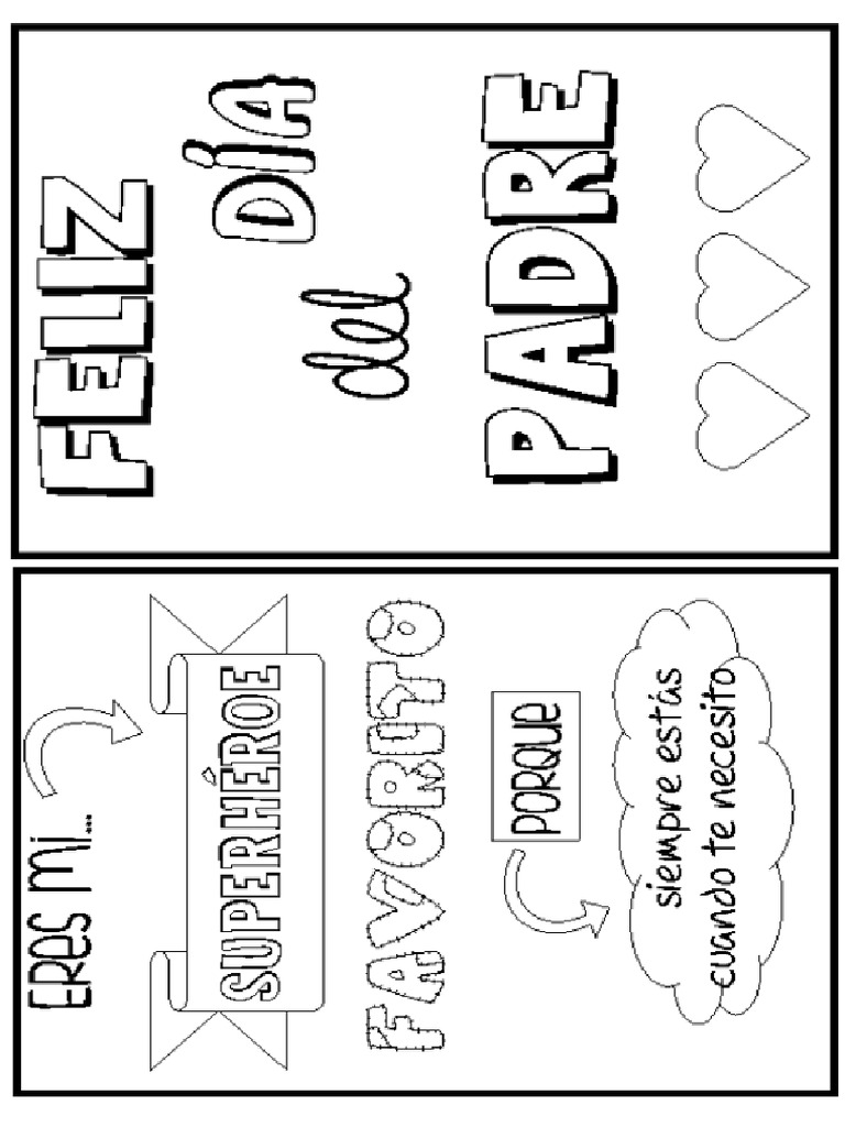 Tarjetas Dia Del Padre | PDF