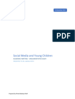 Social Media and Young Children
