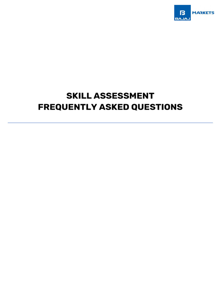 Skill assessment faqs pdf java programming language amazon web