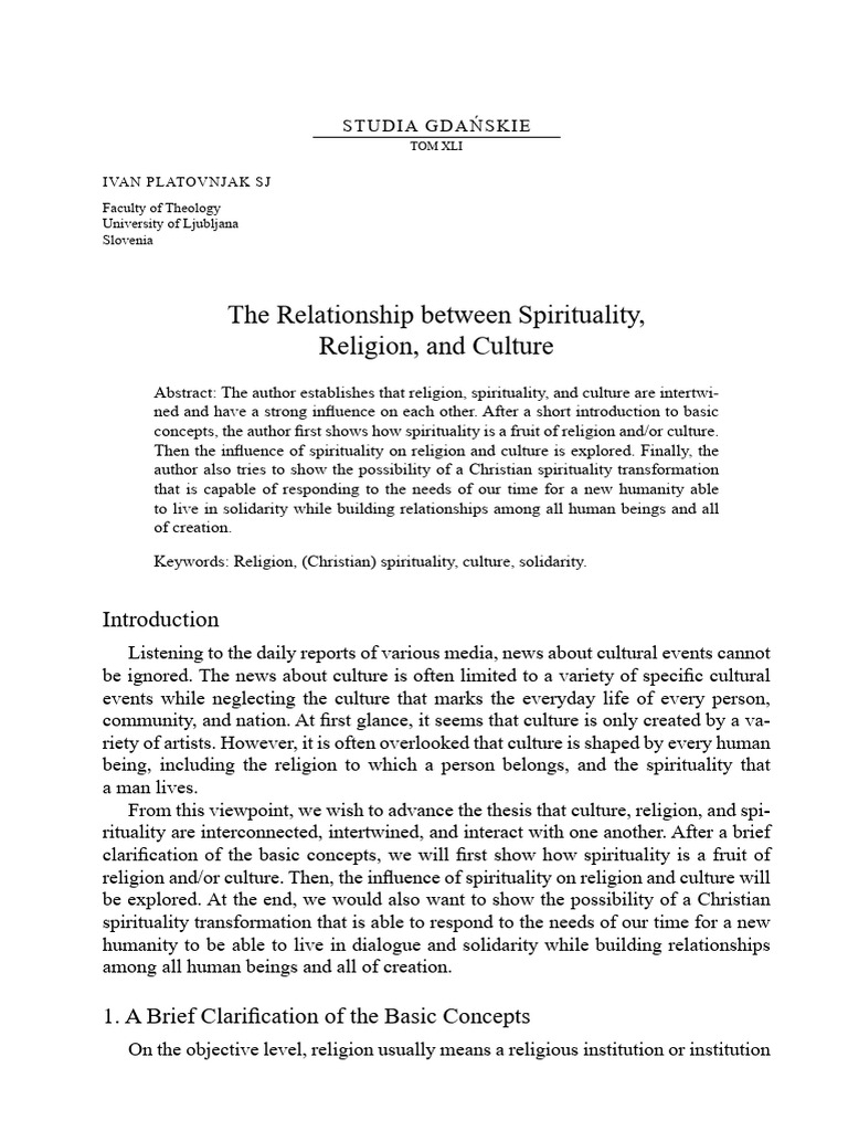 Interplay of Religion and Culture in India | PDF