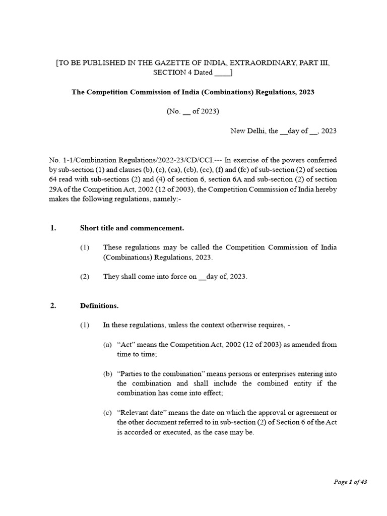 Draft Combinations Regulations PDF Controlled Substances Act