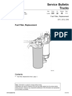 Fuel Filter, Replacement d11 d13 d16