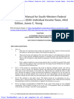 Solution Manual For South Western Federal Taxation 2020 Individual Income Taxes 43rd Edition James C Young