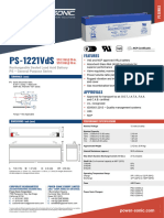 PS-1221VdS Technical Specifications