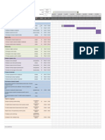 Project Schedule & Gantt Chart - 3