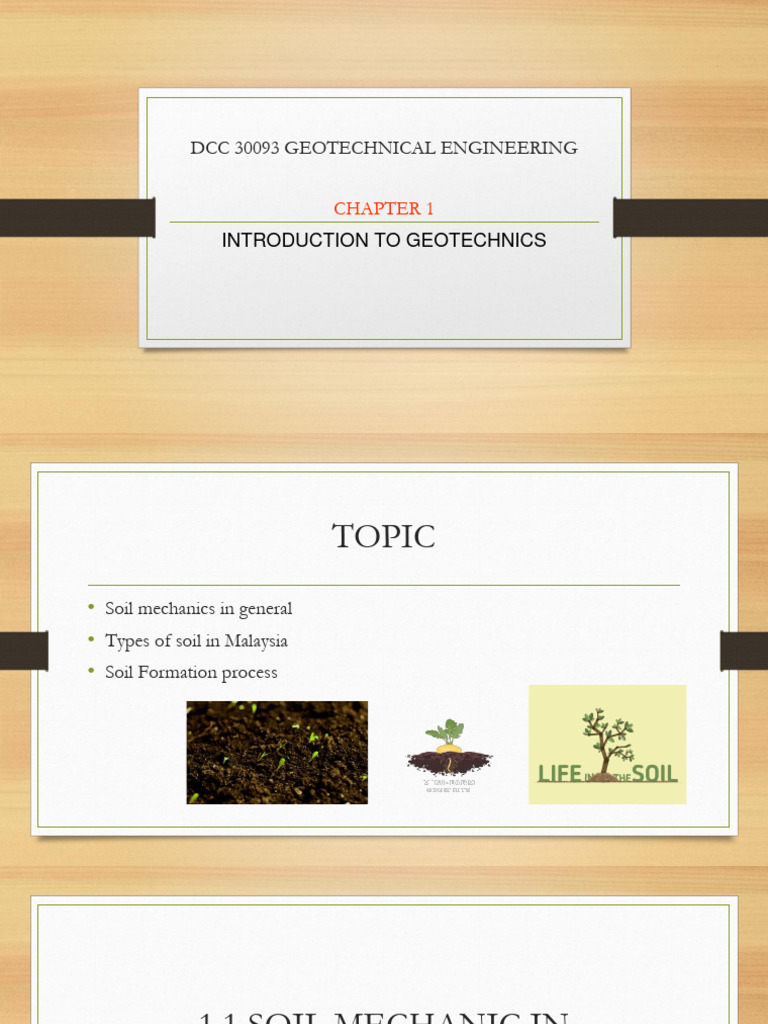 Geotechnical Engineering Basics | PDF | Rock (Geology) | Soil