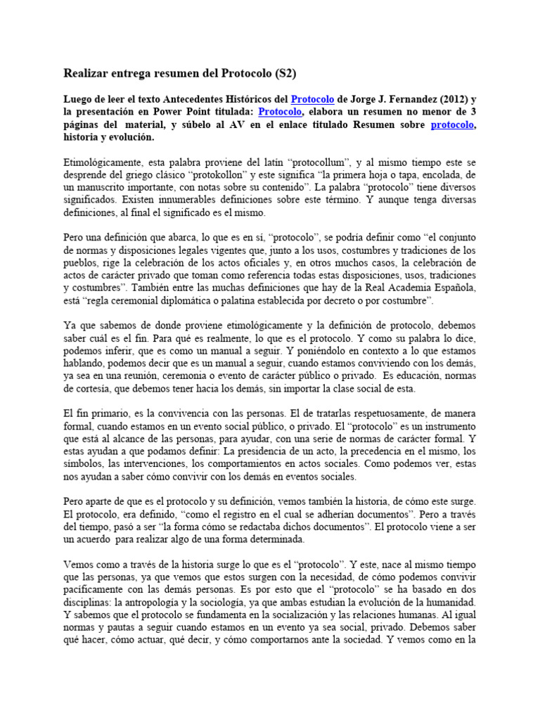 Resumen de Protocolo PDF imperio Romano España